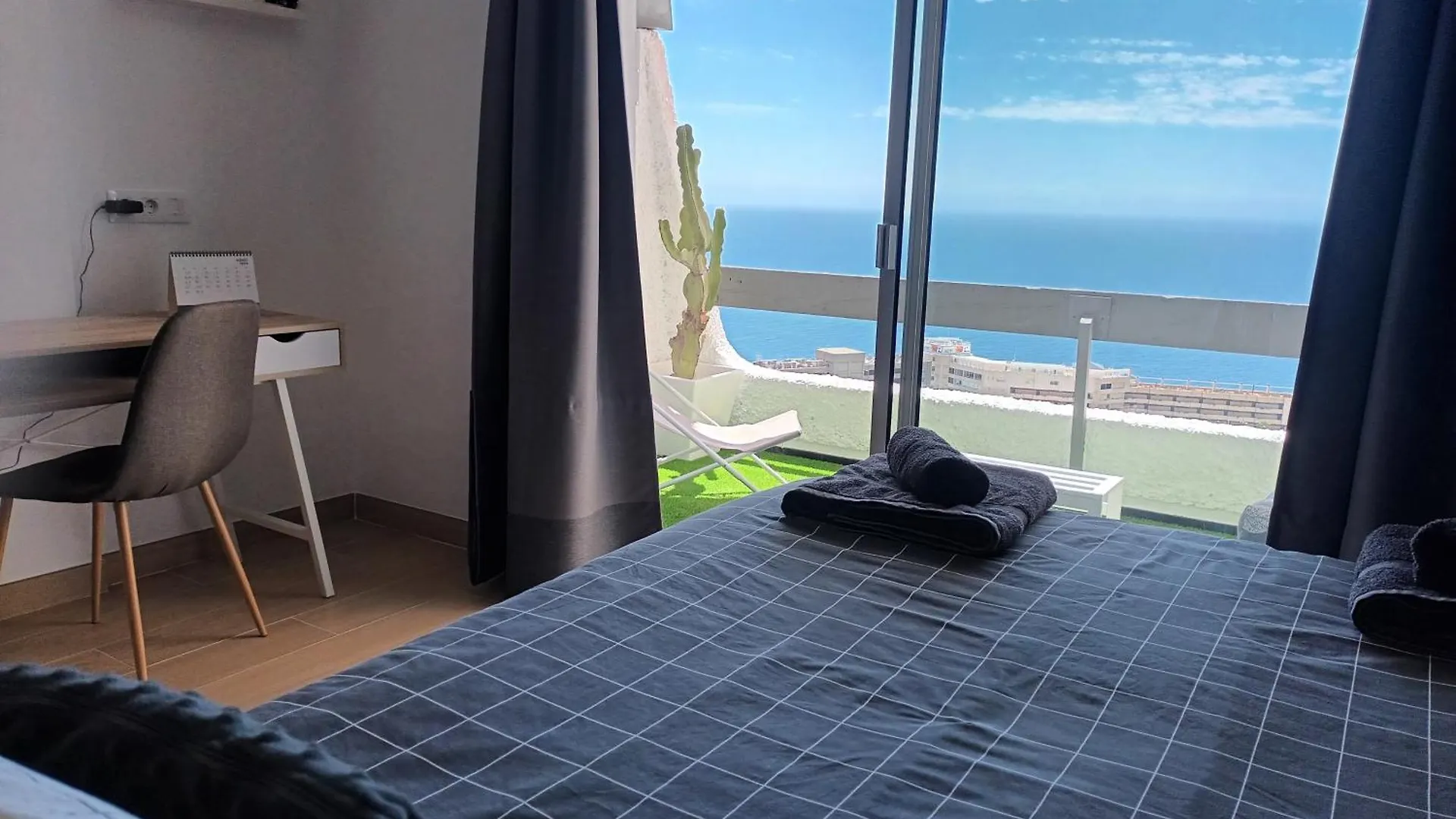 Modern Open-Plan Studio With Terrace And Sea View contacts